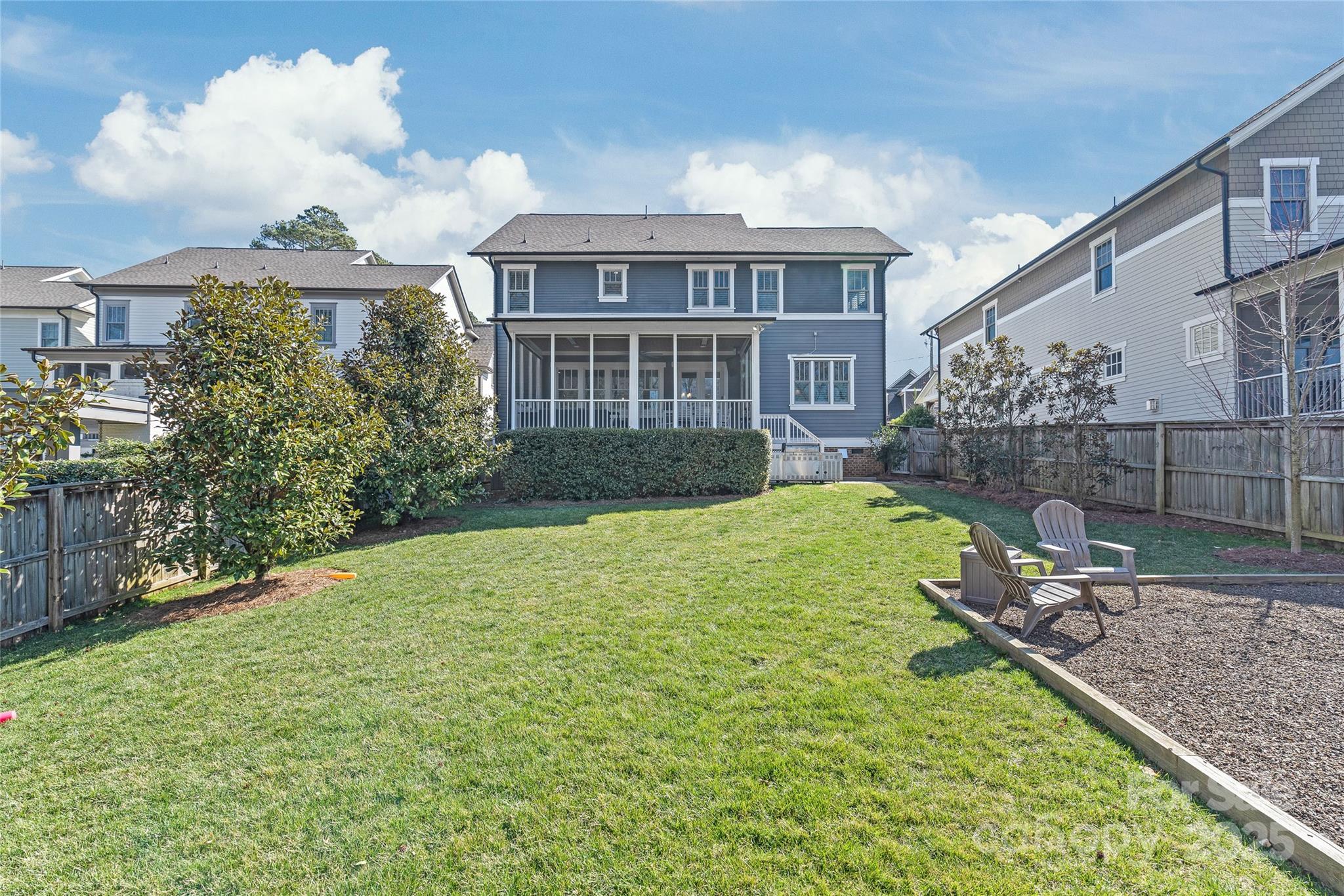 5717 Closeburn Road Charlotte, NC 28210 - Photo 36 of 40 a view of a house with a yard