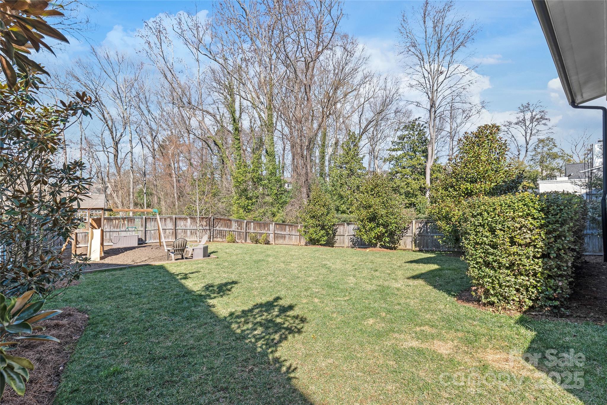 5717 Closeburn Road Charlotte, NC 28210 - Photo 37 of 40 a view of back yard of the house