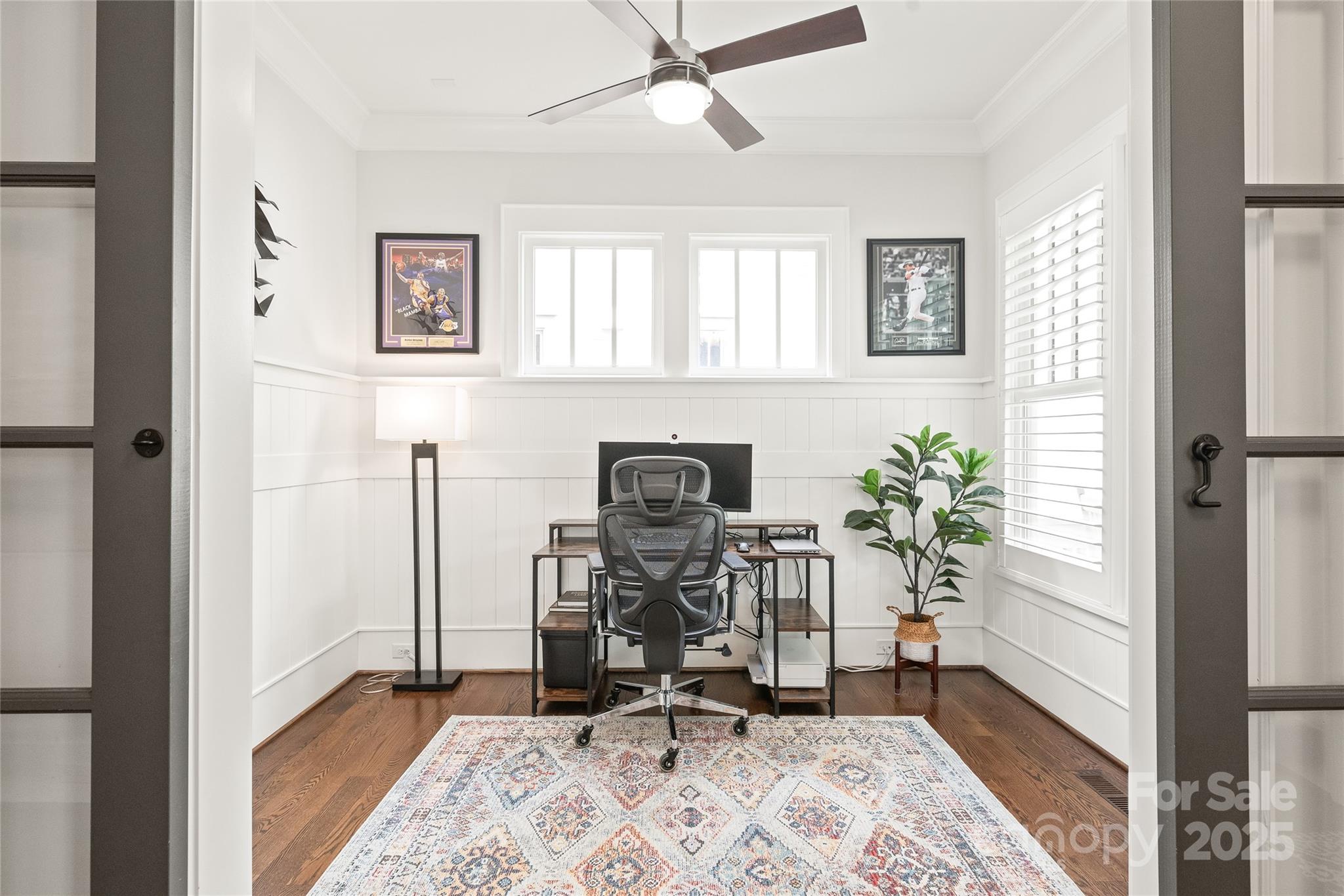 5717 Closeburn Road Charlotte, NC 28210 - Photo 6 of 40 a view of a workspace with furniture and a window