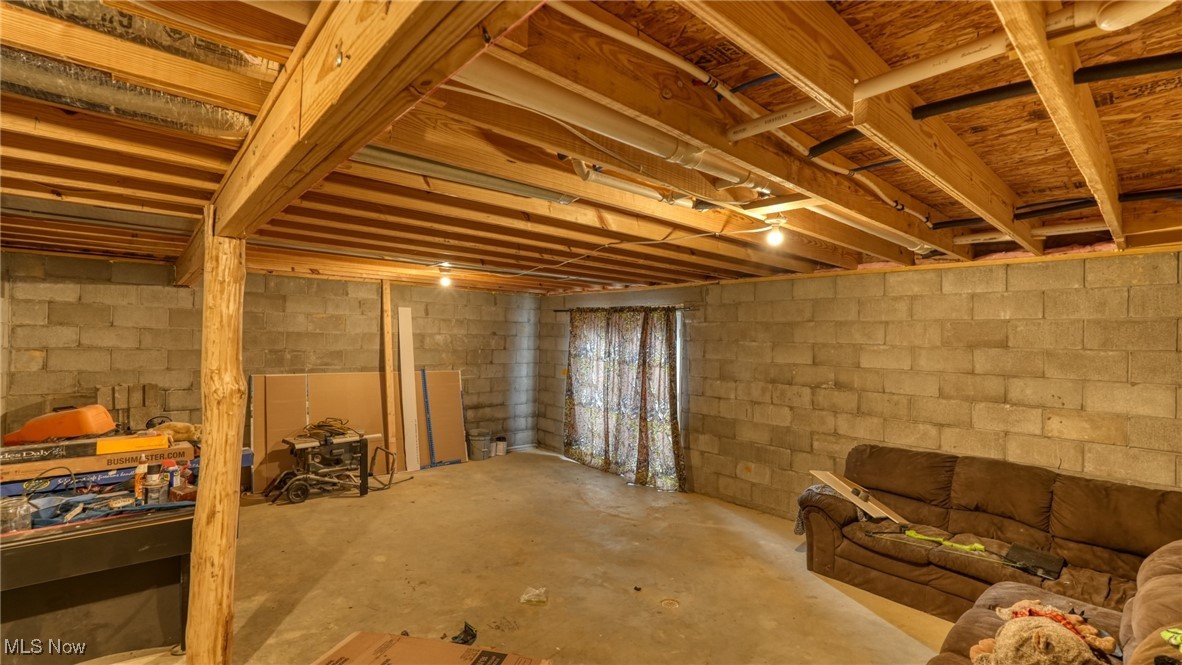 8498 Euga Road Newcomerstown, OH 43832 - Photo 35 of 49 View of unfinished basement