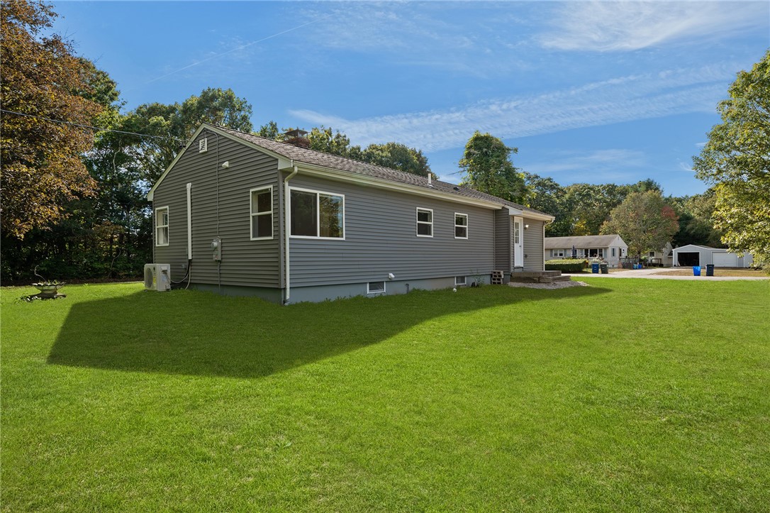 20 Maple Court Hopkinton, RI 02804 - Photo 39 of 47 Rear grass has been digitally added.