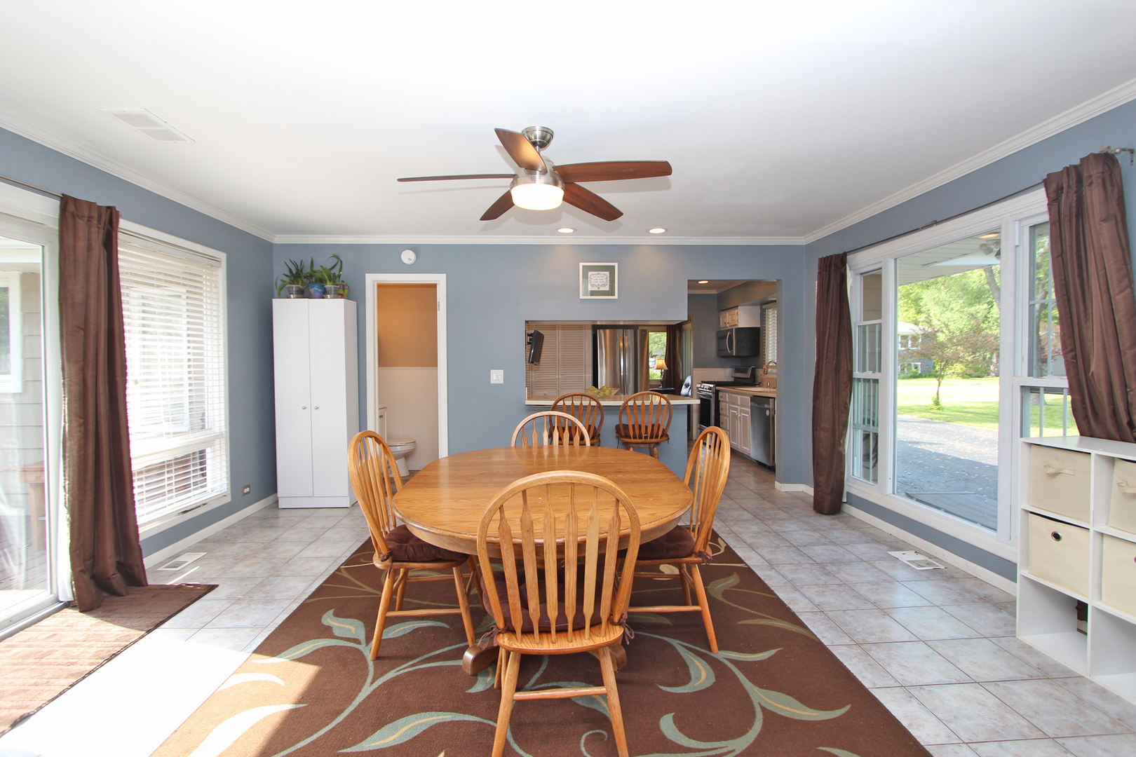 43 Golfview Road Lake Zurich, IL 60047 - Photo 13 of 35 a view of a dining room with furniture window and outside view