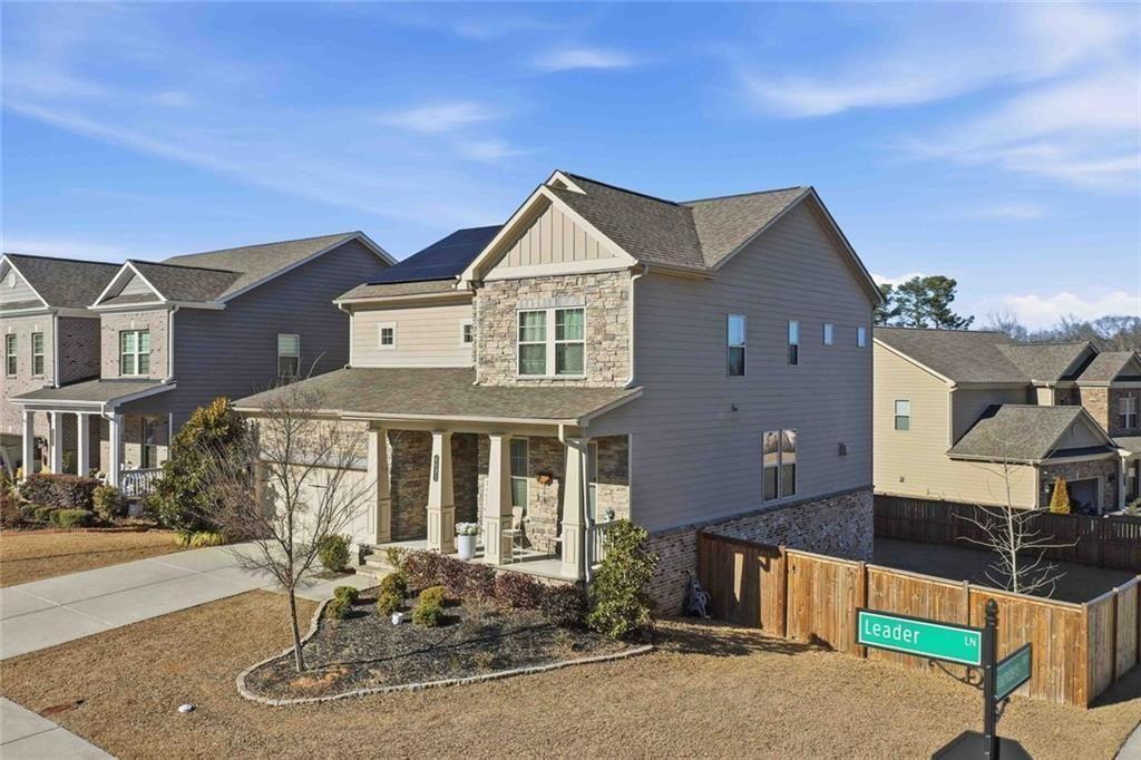 4631 Leader Lane Duluth, GA 30096 - Photo 52 of 55 a front view of a house with a yard