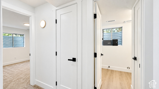 342 East 600 North Logan, UT 84321 - Photo 9 of 19 Crisp white walls with modern black hardware