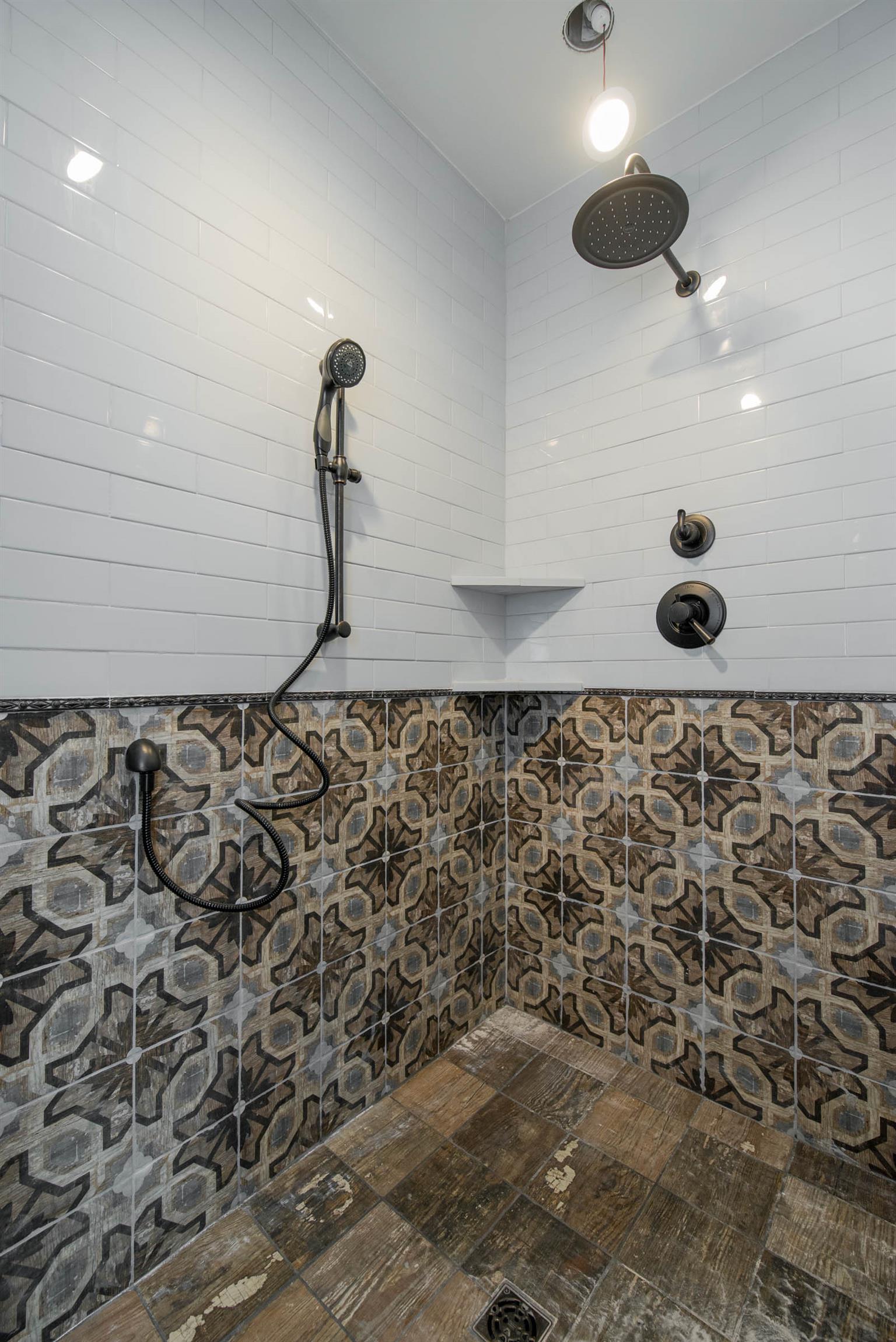 6988 Williams Road Christiana, TN 37037 - Photo 19 of 30 AMAZING WALK IN SHOWER WITH HANDHELD SPRAYER. Custom designer tile.