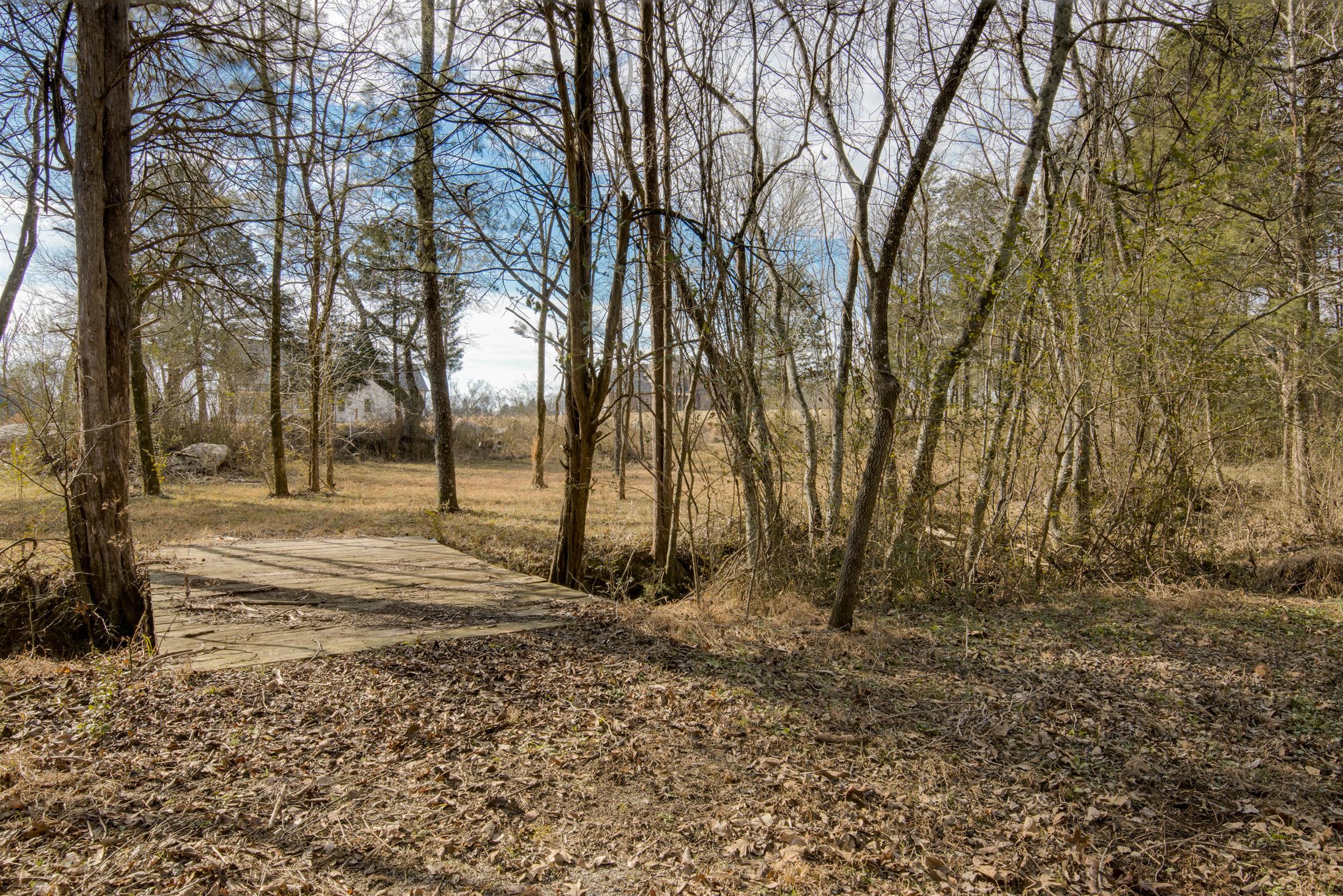 6988 Williams Road Christiana, TN 37037 - Photo 30 of 30 This home has a tranquil little area on the back of the property. A small creek runs across back of property in this beautiful wooded area and features a wooden bridge.