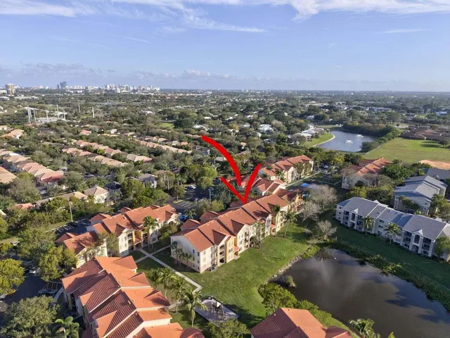 a view of a city with an ocean view