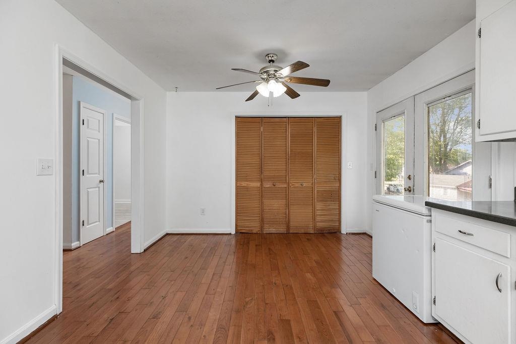 66 Hayrick Road Waynesboro, VA 22980 - Photo 16 of 26 a view of empty room with wooden floor and fan