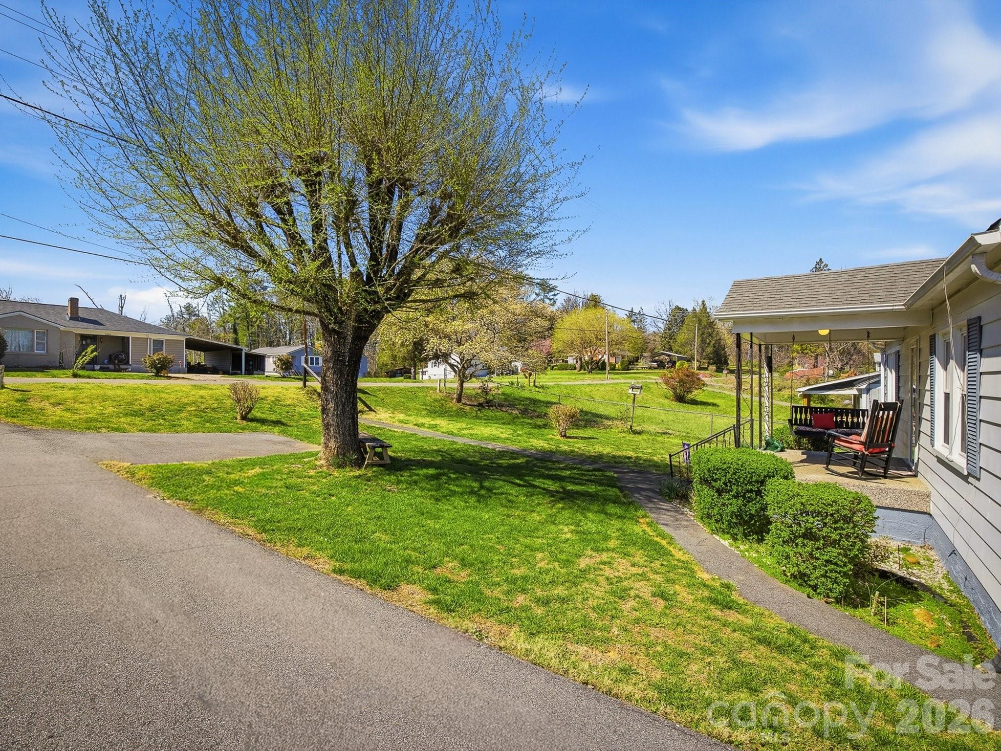 3560 Hartland Road Morganton, NC 28655 - Photo 11 of 27 a view of a garden with an outdoor space