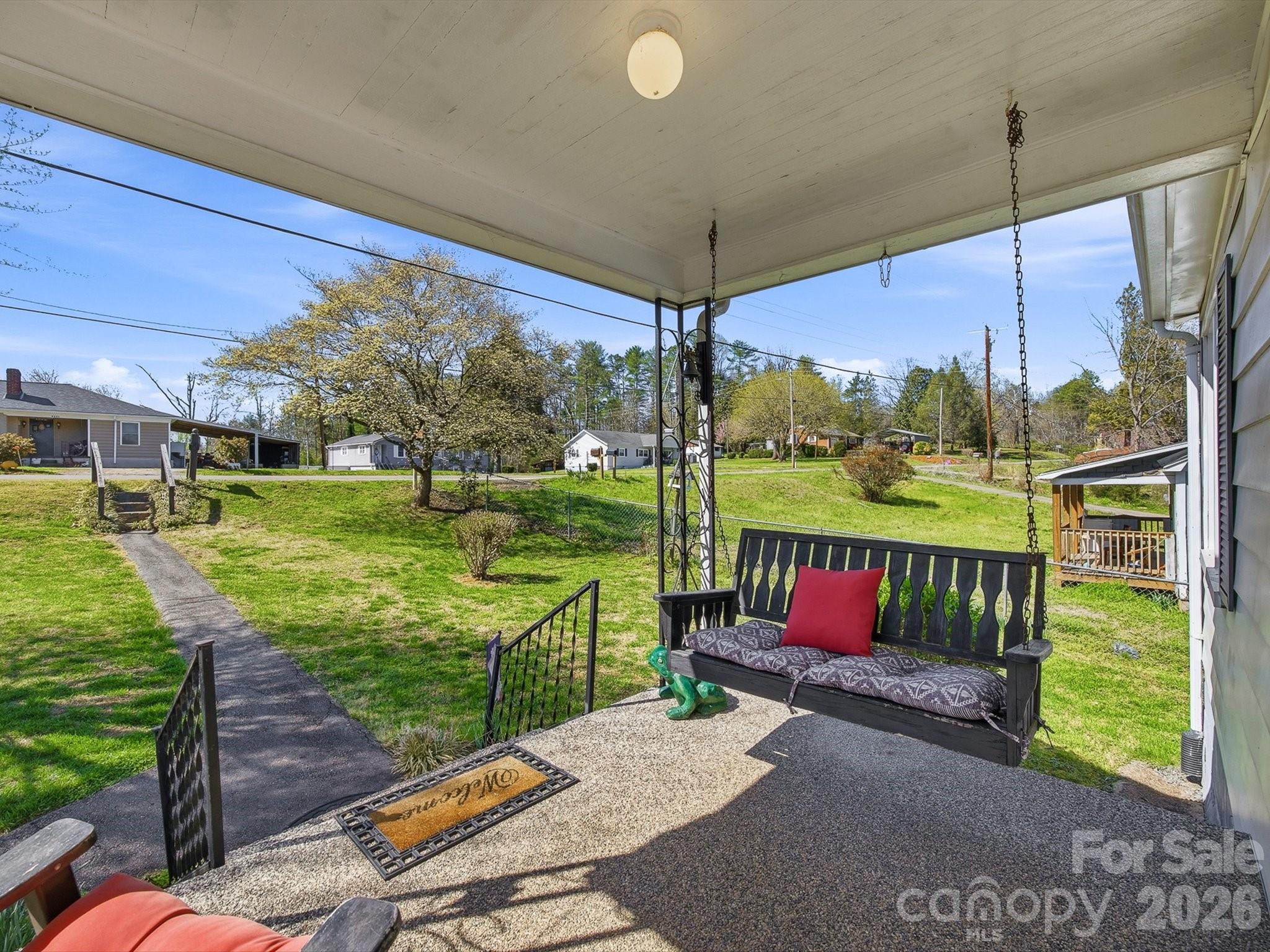 3560 Hartland Road Morganton, NC 28655 - Photo 12 of 27 a view of swimming pool with a back yard