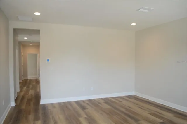 wooden floor in an empty room