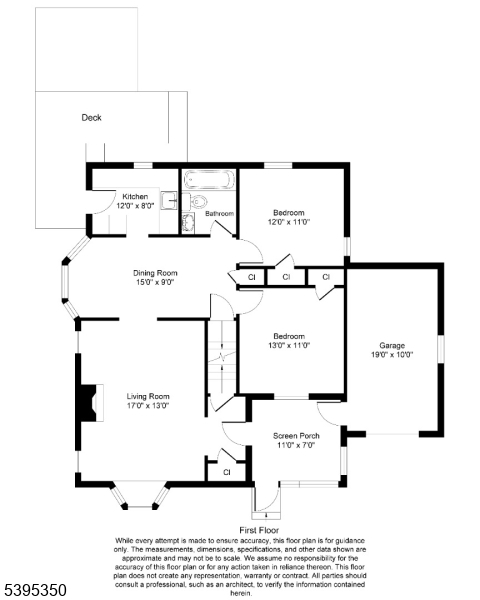 431 Goffle Road Wyckoff, NJ 07481 - Photo 18 of 20 a picture of a floor plan