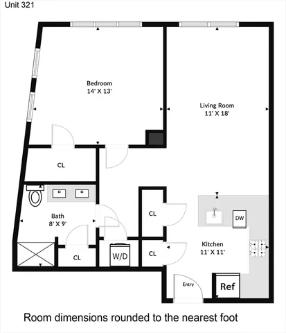 $699,900 | 180 Telford Street, Unit 321, Boston, MA 02135