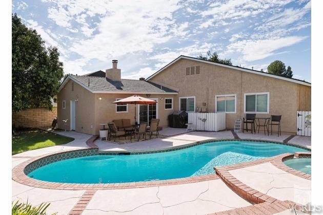 2664 Wheatfield Circle Simi Valley, CA 93063 - Photo 16 of 27 a view of a house with backyard porch and sitting area