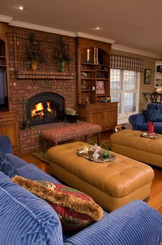 a bathroom with a tub sink and shower