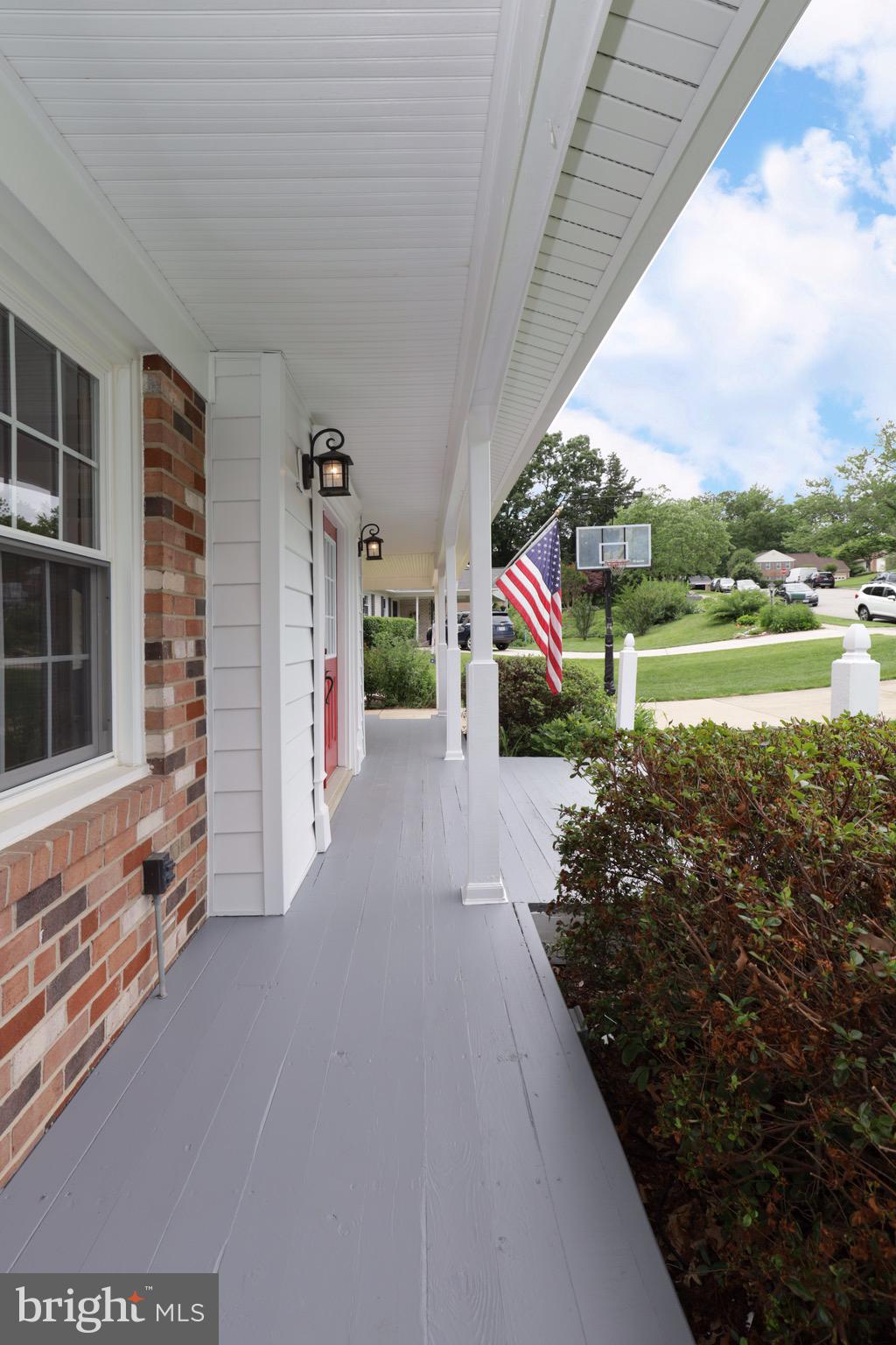 6805 Houndmaster Road Springfield, VA 22152 - Photo 5 of 52 Covered Front Porch