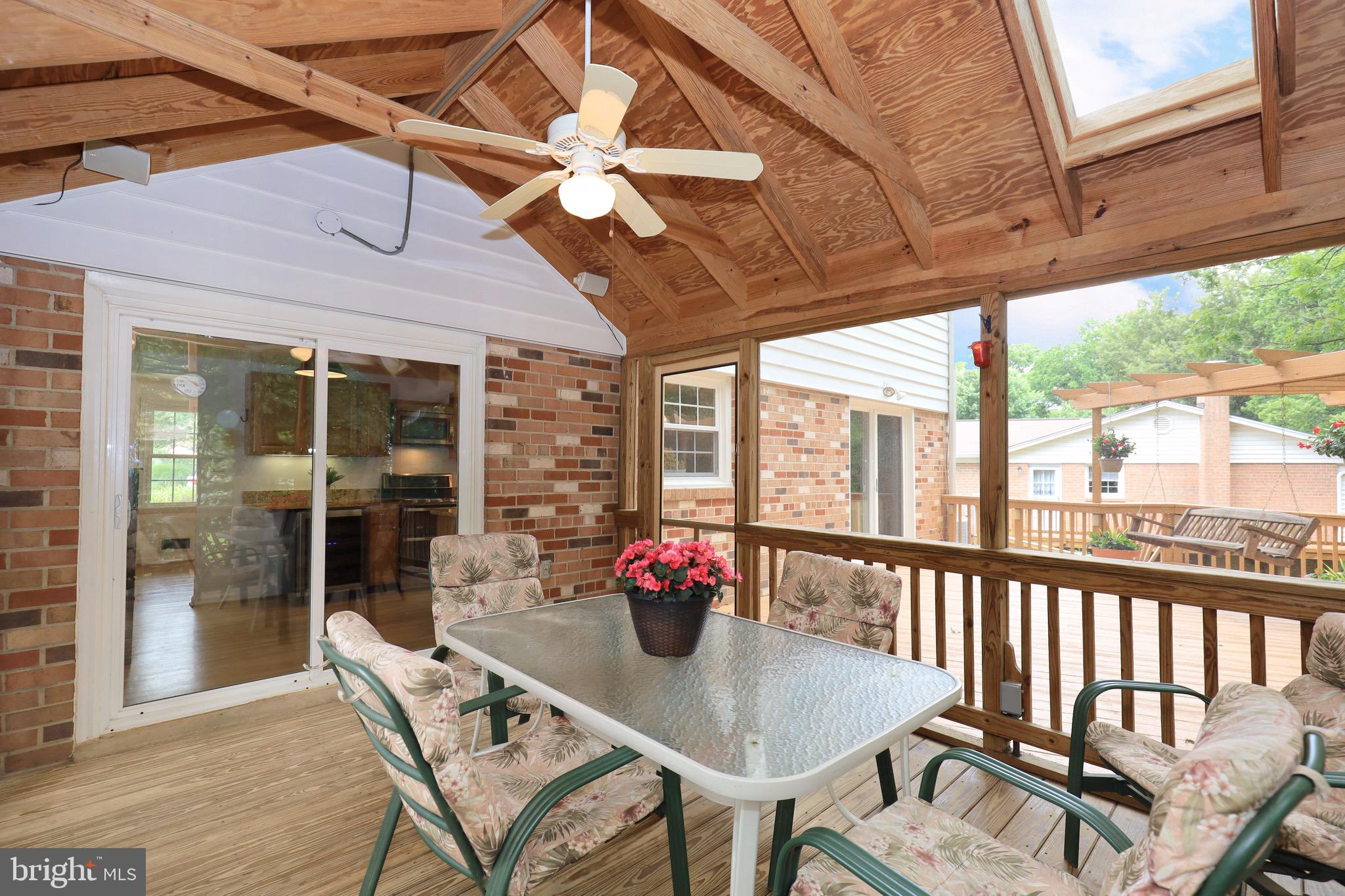 6805 Houndmaster Road Springfield, VA 22152 - Photo 42 of 52 Screened Porch