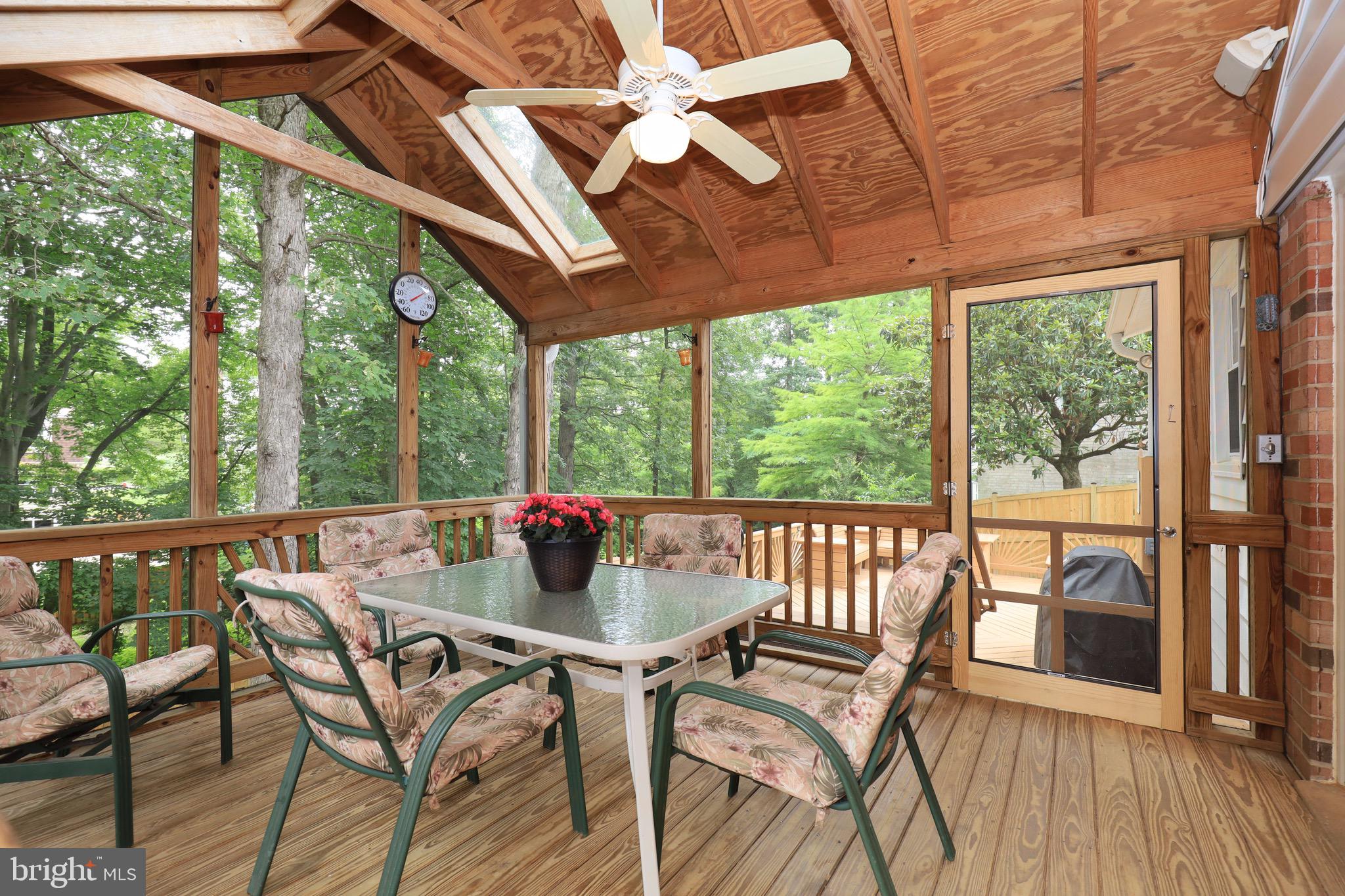 6805 Houndmaster Road Springfield, VA 22152 - Photo 43 of 52 Screened Porch