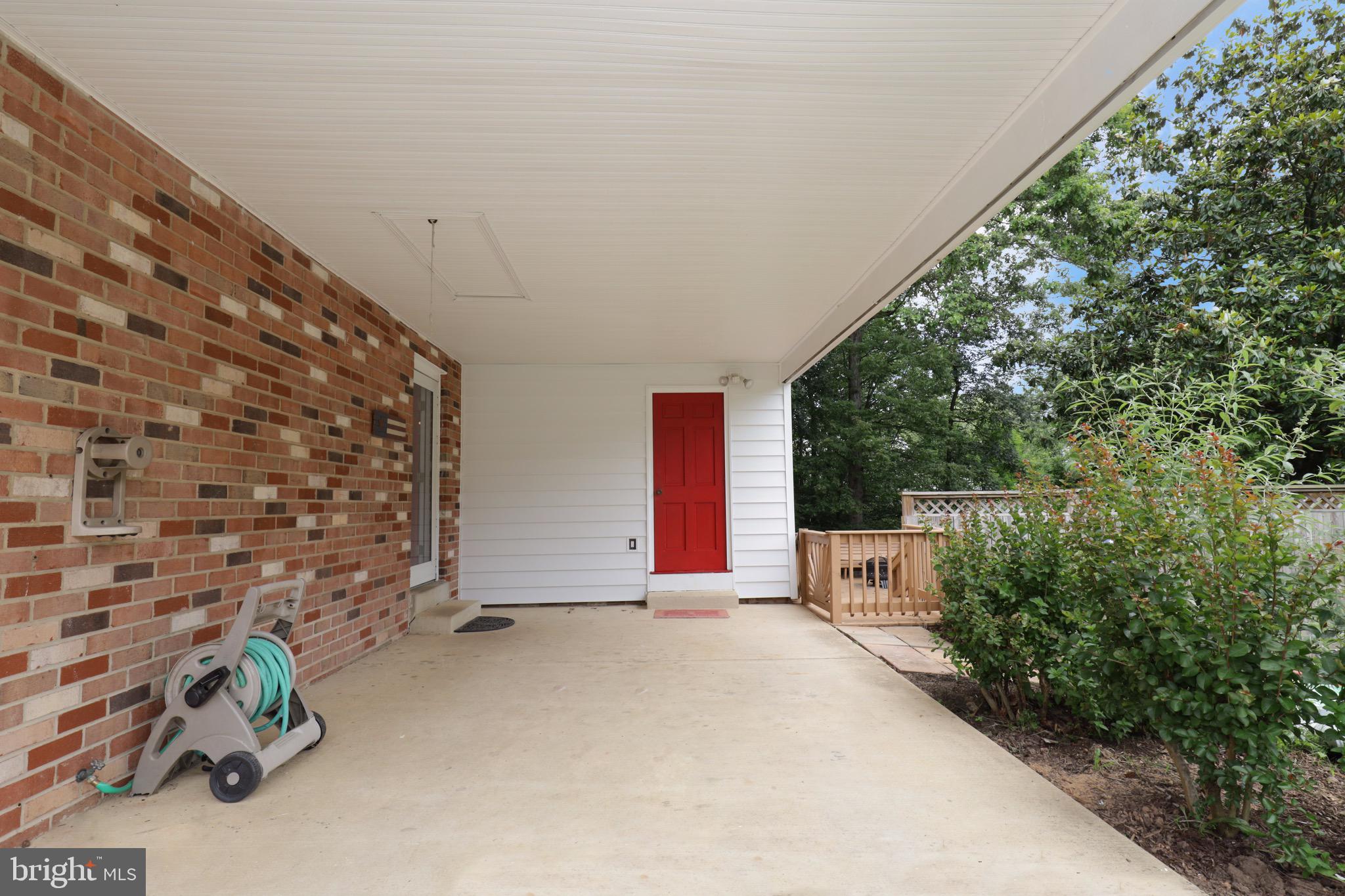 6805 Houndmaster Road Springfield, VA 22152 - Photo 51 of 52 Carport with Storage Shed
