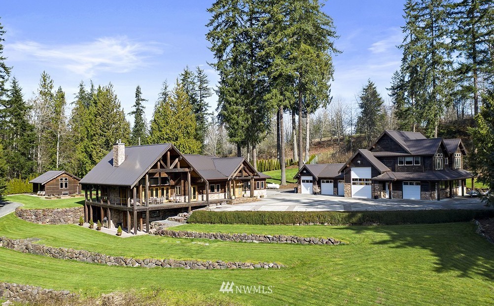 4731 Weber Road Snohomish, WA 98290 - Photo 6 of 40 a view of a house with garden and trees