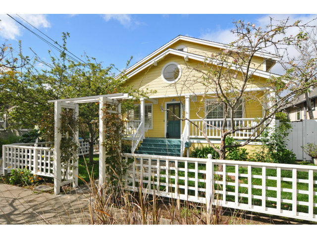 109 Bloomfield Road Burlingame, CA 94010 - Photo 1 of 15 a front view of a building with large windows
