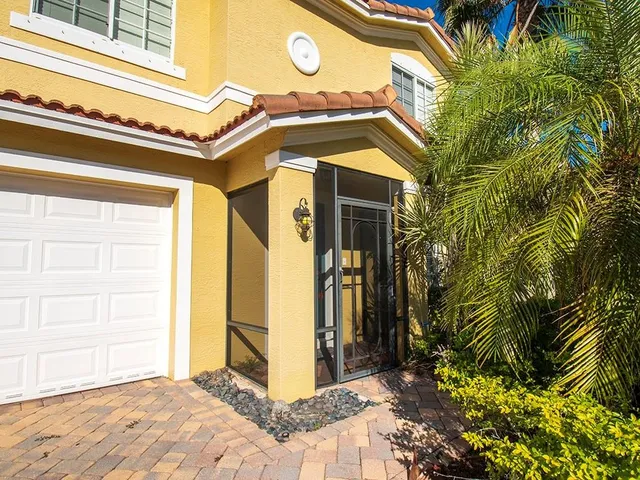 a view of a entryway door