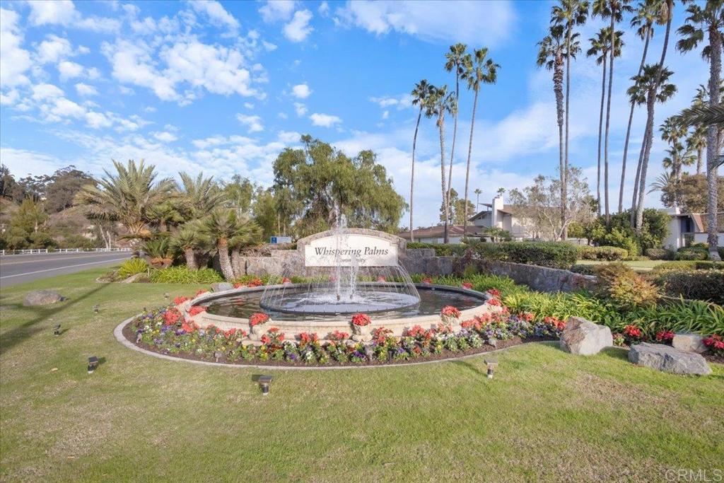 213 Via Osuna Rancho Santa Fe, CA 92091 - Photo 52 of 58 a view of a water fountain in front of the house
