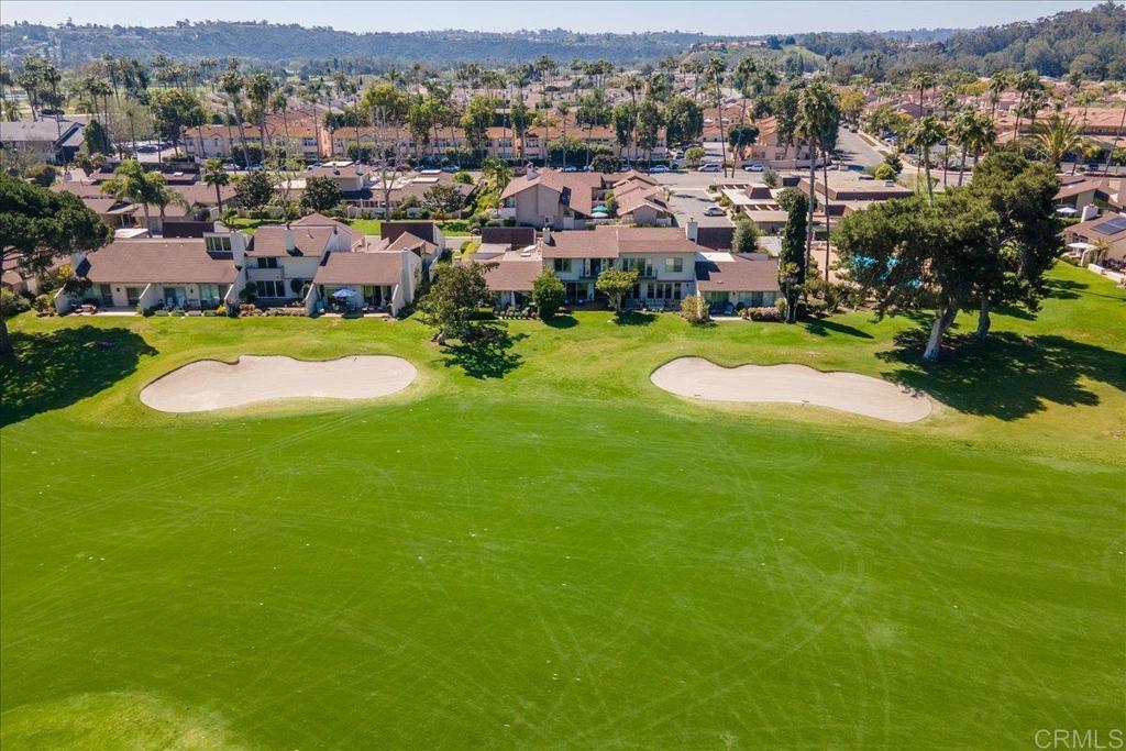213 Via Osuna Rancho Santa Fe, CA 92091 - Photo 56 of 58 an aerial view of residential houses with outdoor space and trees