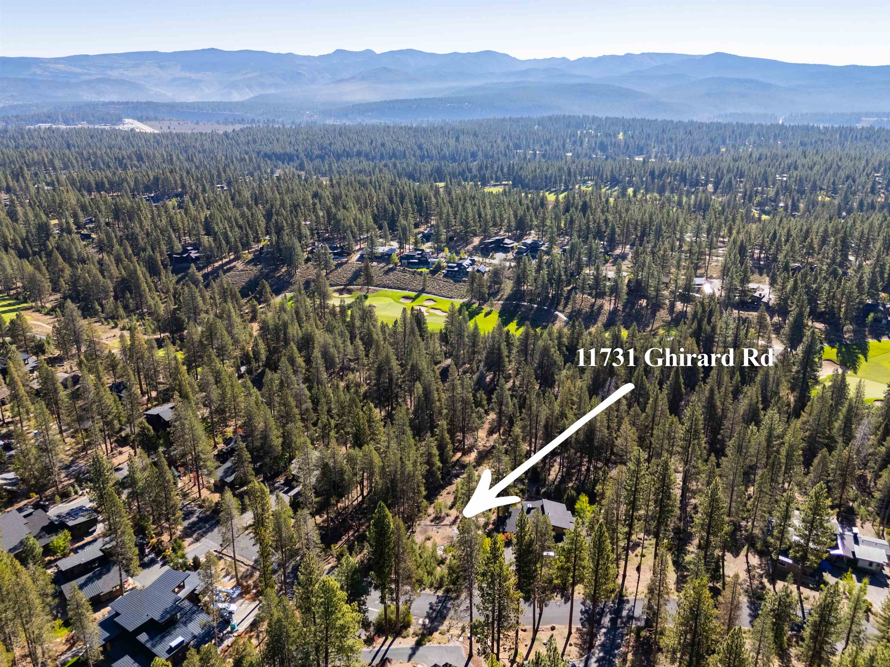 11731 Ghirard Road Truckee, CA 96161 - Photo 12 of 23 a view of a city with a mountain