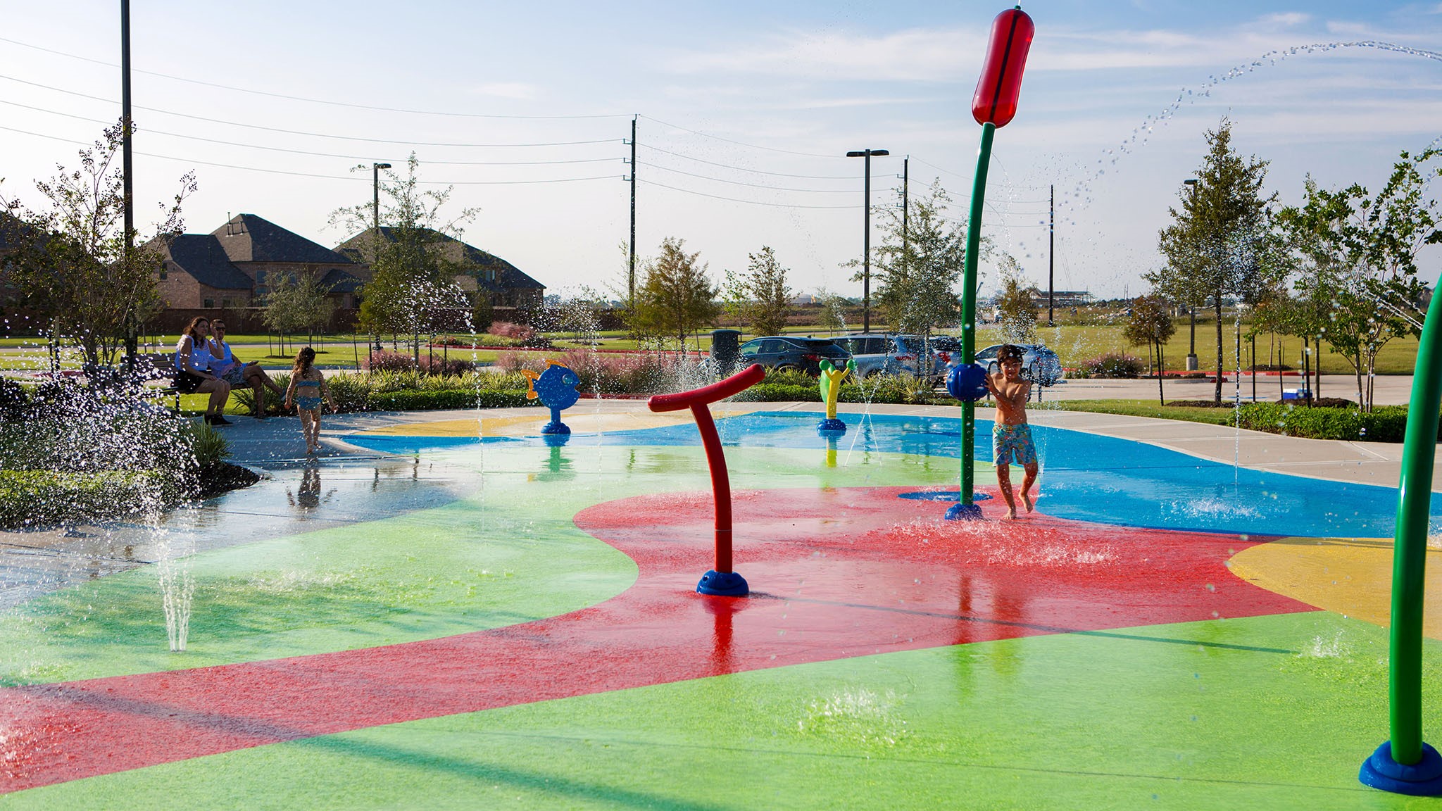 5627 Violet Rdg Drive Richmond, TX 77469 - Photo 5 of 8 a park with lots of swings and slides