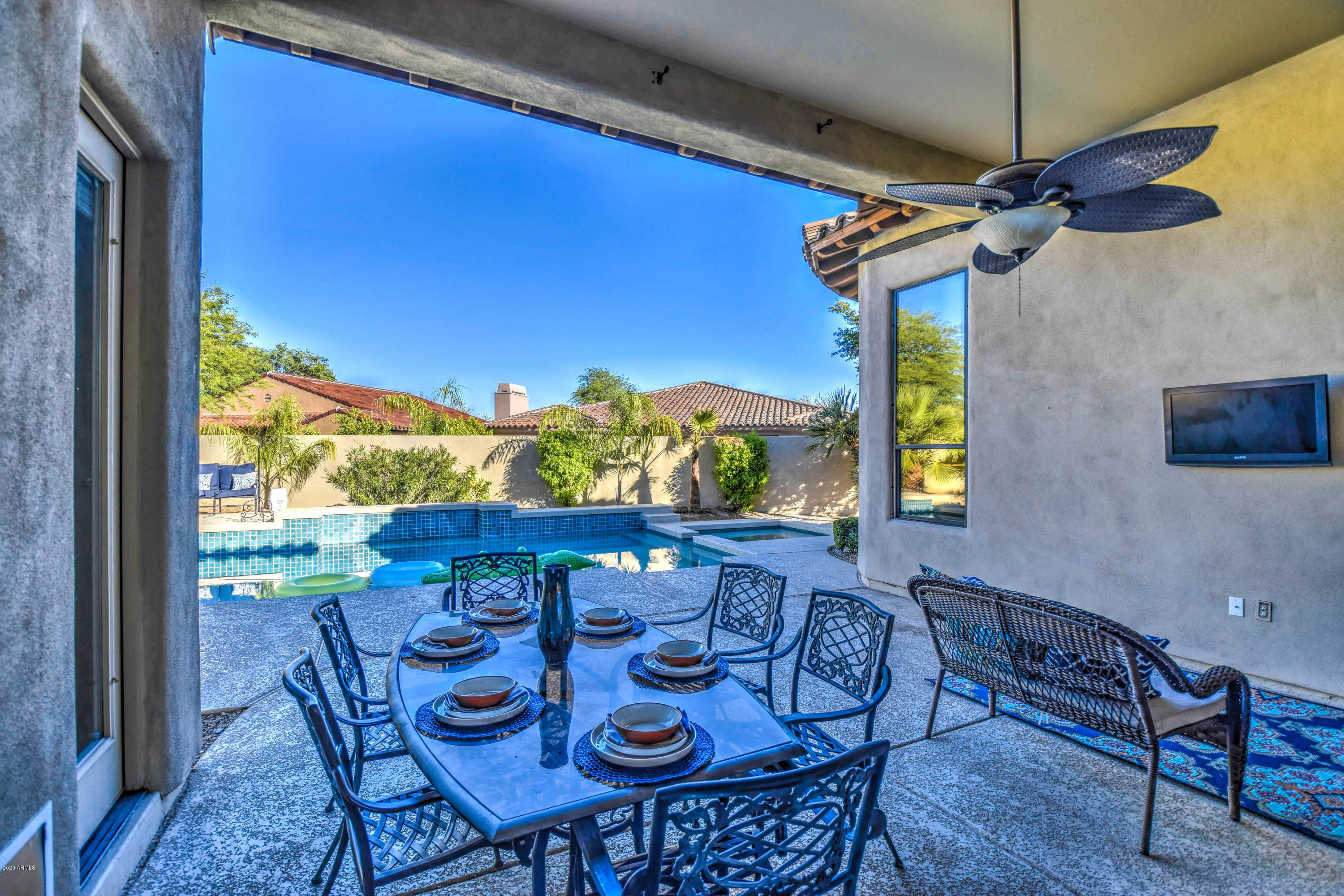 8125 East Wing Shadow Road Scottsdale, AZ 85255 - Photo 33 of 44 Rear