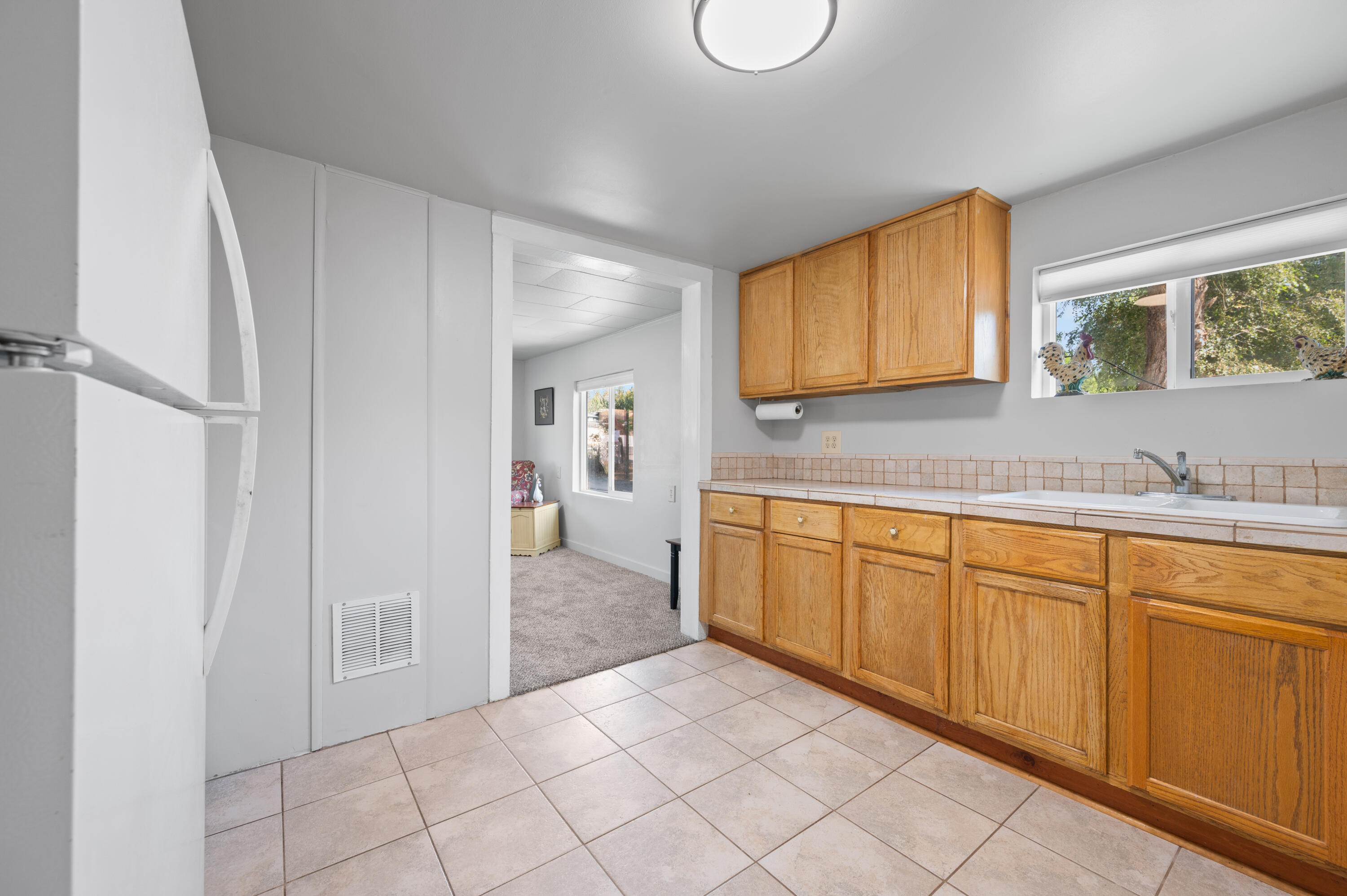 1940 Northeast Laughlin Road Prineville, OR 97754 - Photo 11 of 34 a bathroom with a sink and a mirror