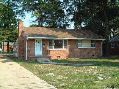 306 Beulah Road Sandston, VA 23150 - Photo 1 of 1 Exterior Front - 306 Beulah Rd, Sandston 23043