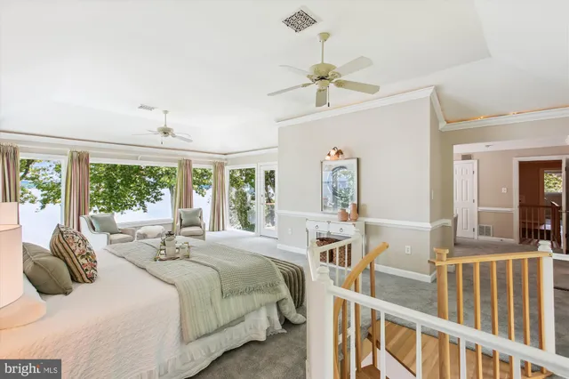 a view of a swimming pool with a sitting space