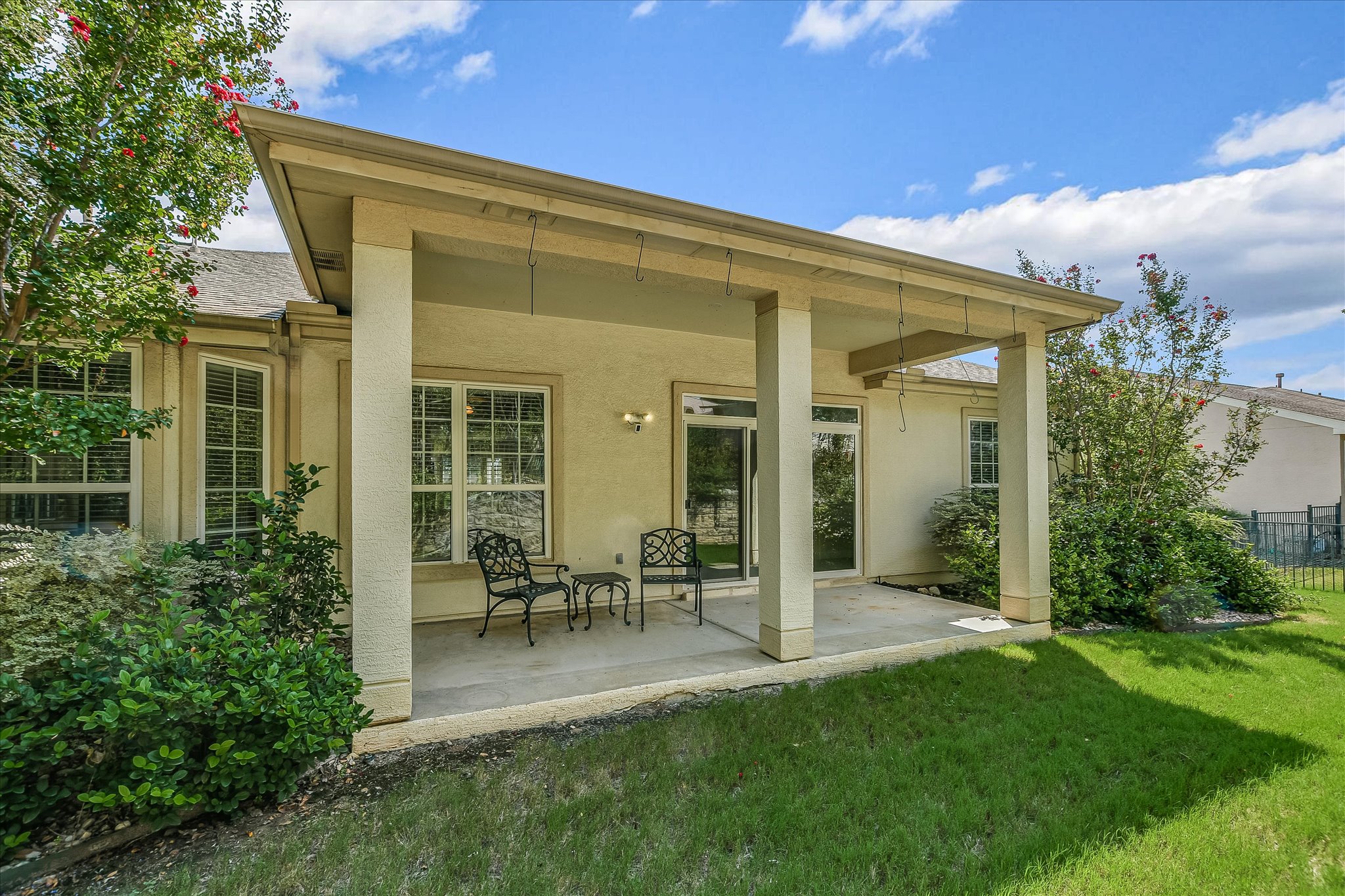 603 Rio Grande Loop Georgetown, TX 78633 - Photo 24 of 27 Back of house featuring a patio and stucco siding