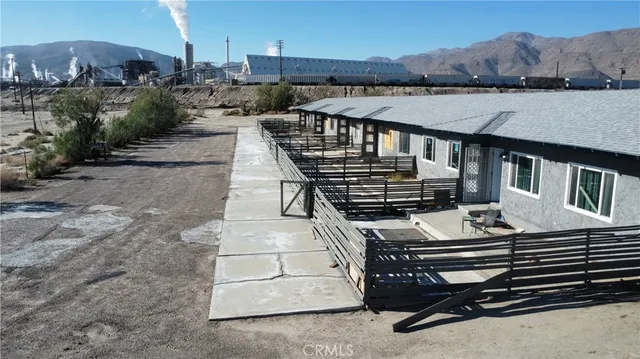 front view of a house with a ocean view