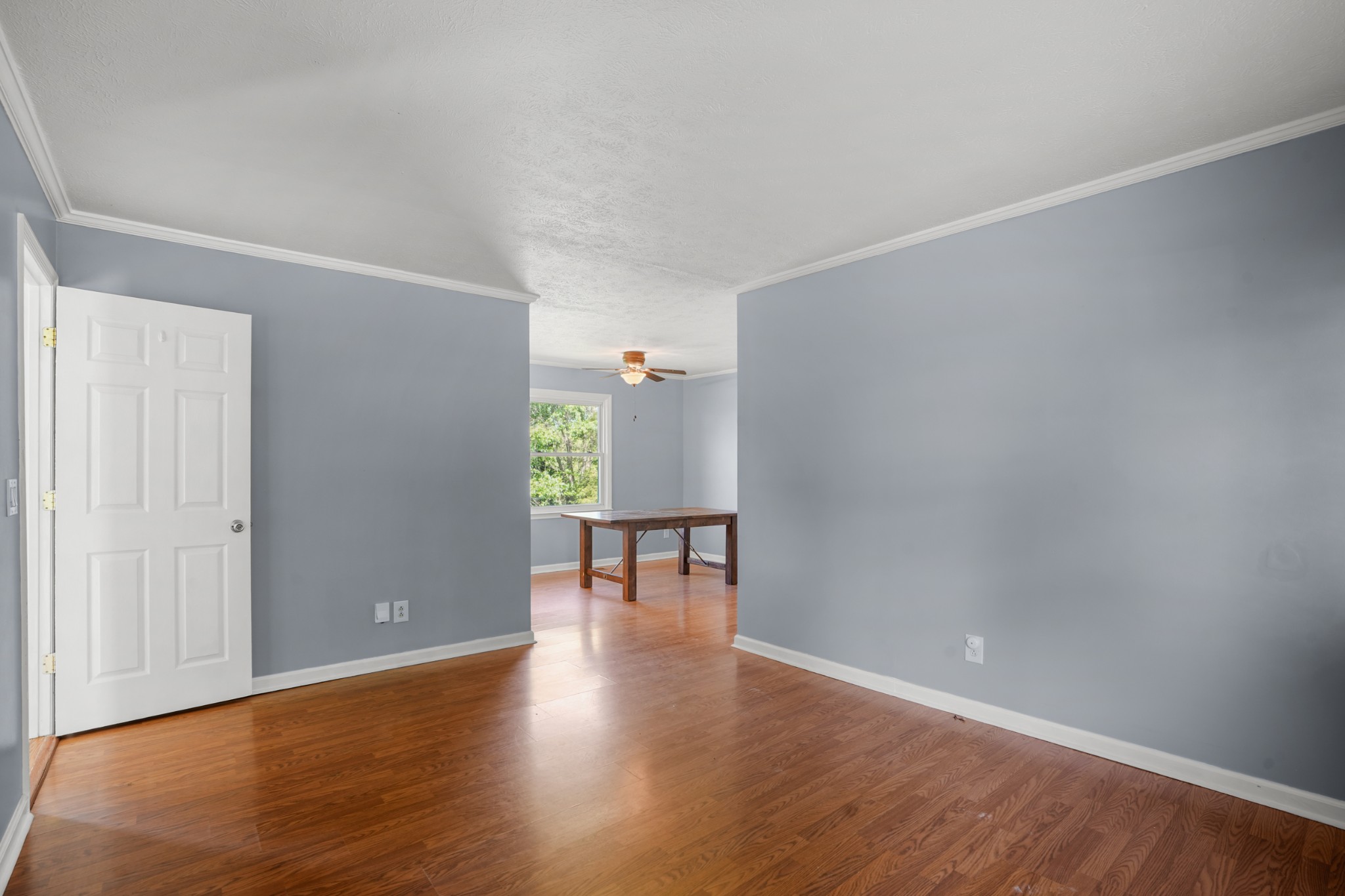 1106 State Highway 48 Dickson, TN 37055 - Photo 13 of 36 a view of an empty room with wooden floor and a window