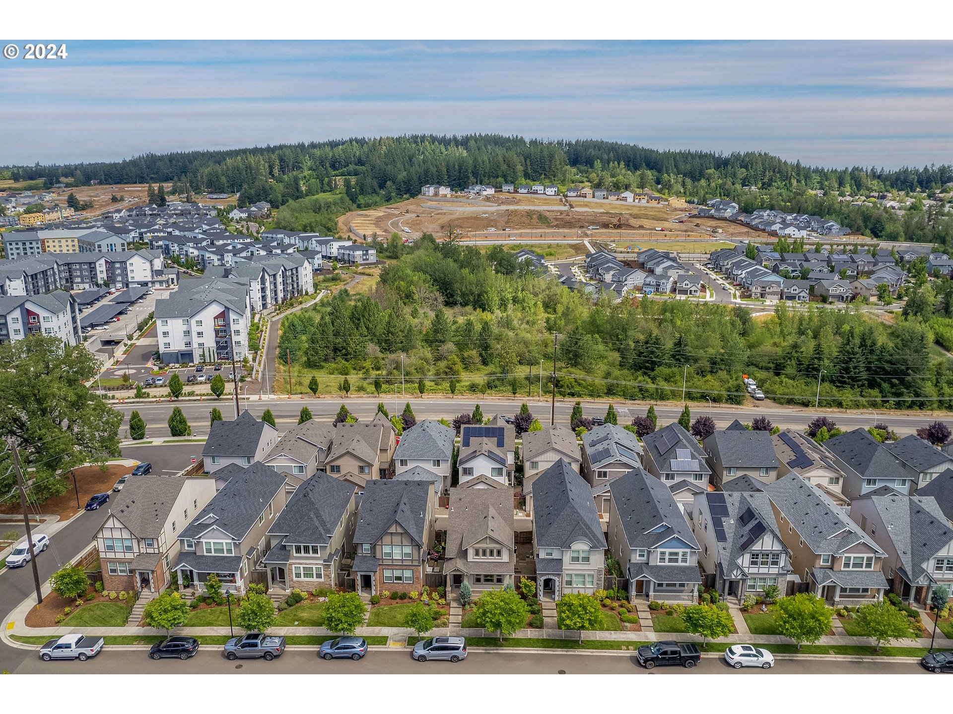 16937 Southwest Friendly Lane Beaverton, OR 97007 - Photo 30 of 44 an aerial view of residential building with outdoor space