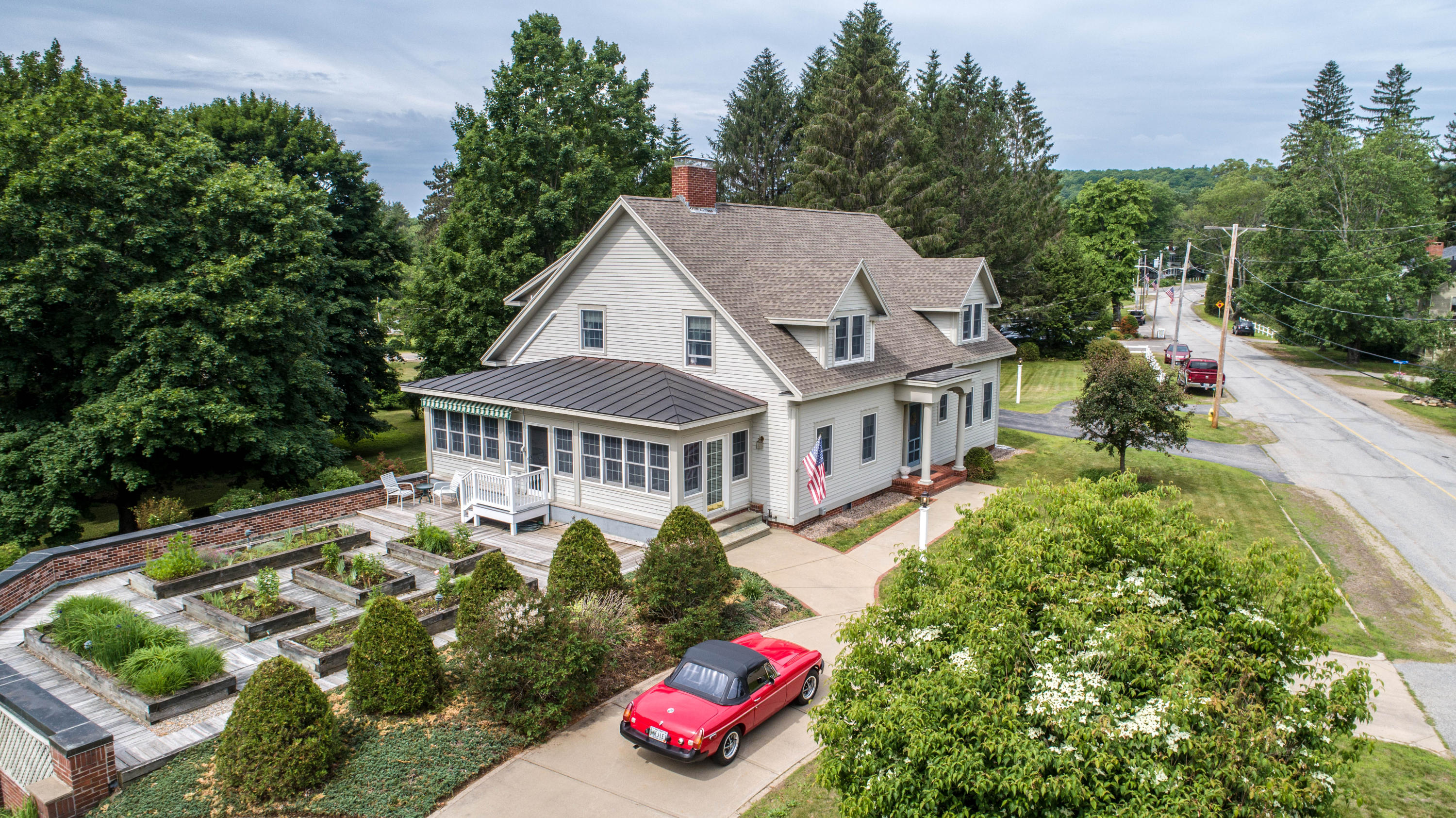 39 Saco Road Alfred, ME 04002 - Photo 3 of 46 Exterior View Toward the Village