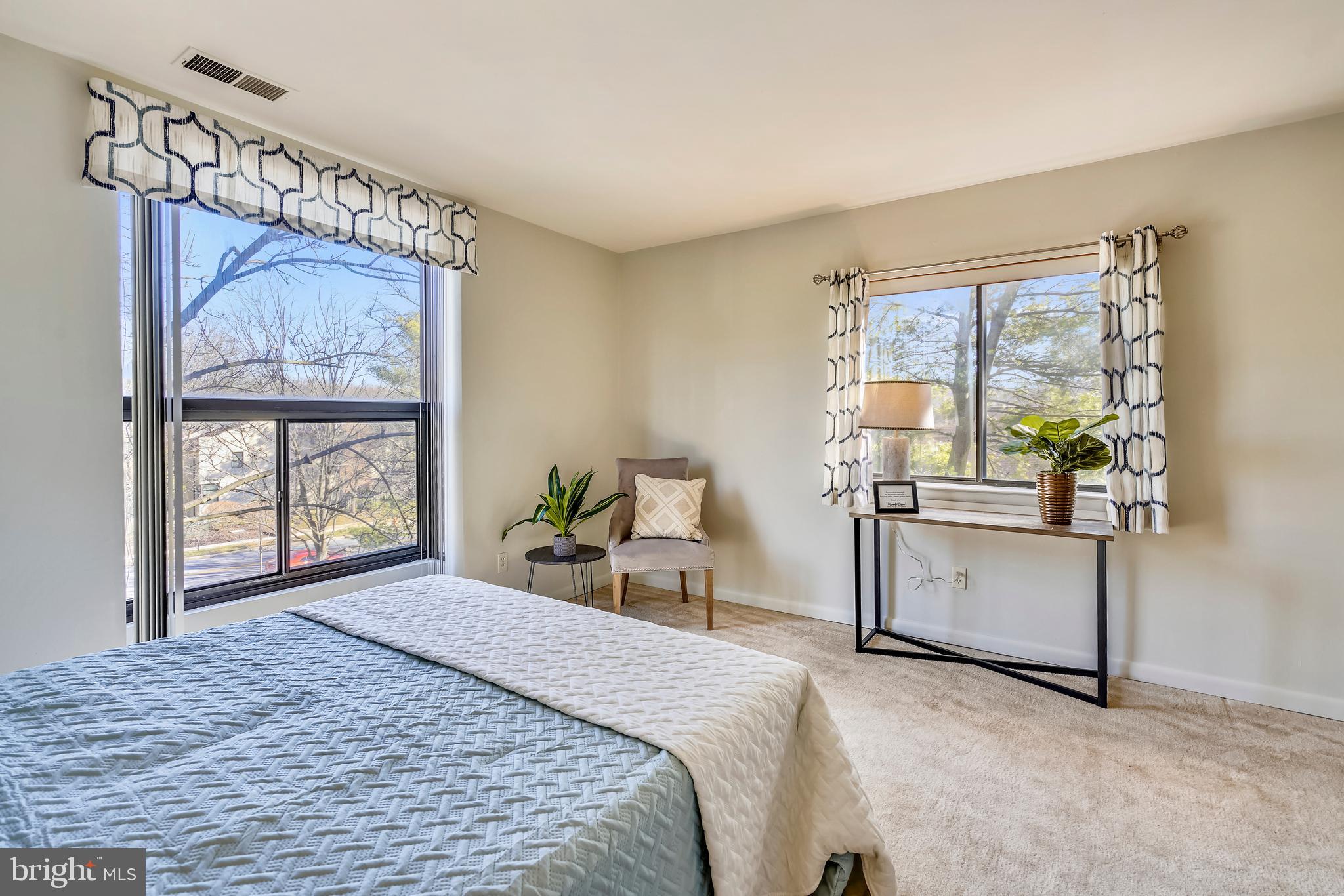 5590 Vantage Point Road, Unit 9 Columbia, MD 21044 - Photo 15 of 38 Large master bedroom with lots of natural light.