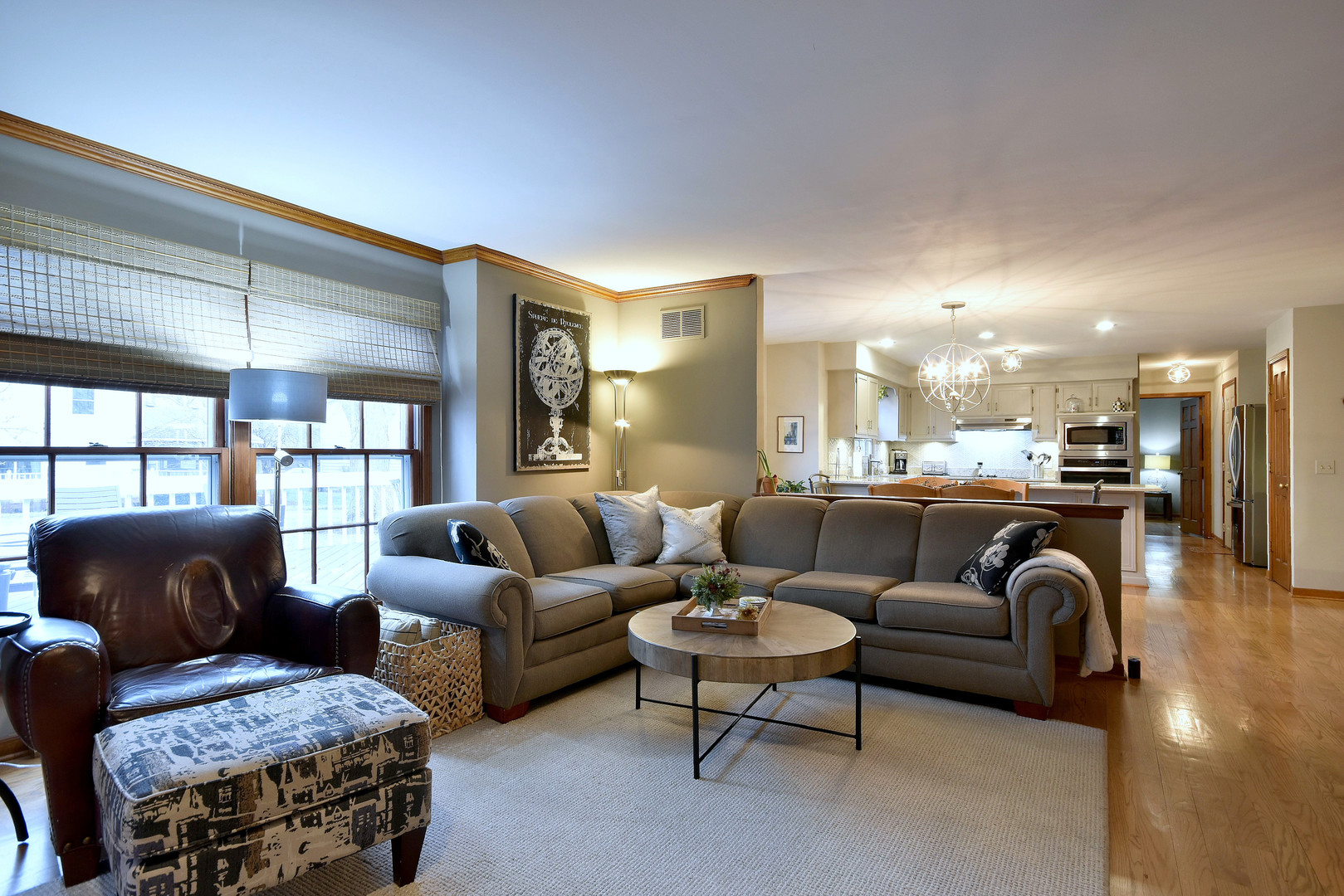 2535 Sun Valley Road Lisle, IL 60532 - Photo 16 of 54 a living room with furniture and a large window