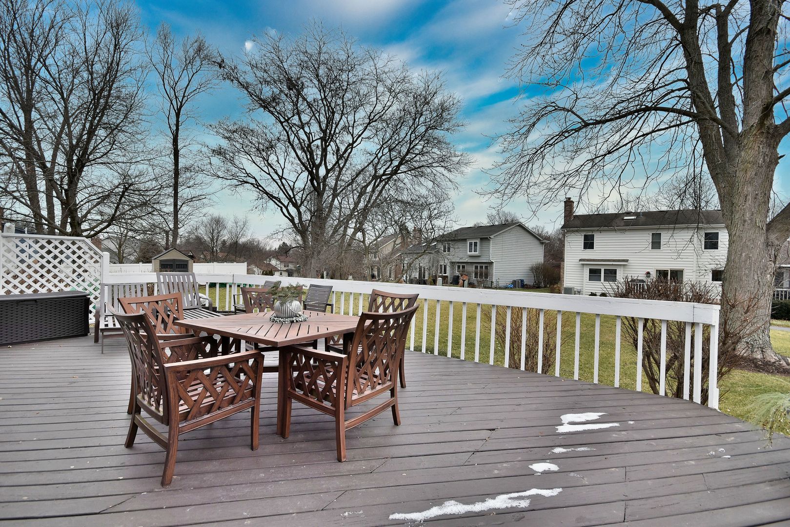 2535 Sun Valley Road Lisle, IL 60532 - Photo 54 of 54 a view of a deck patio and outdoor seating