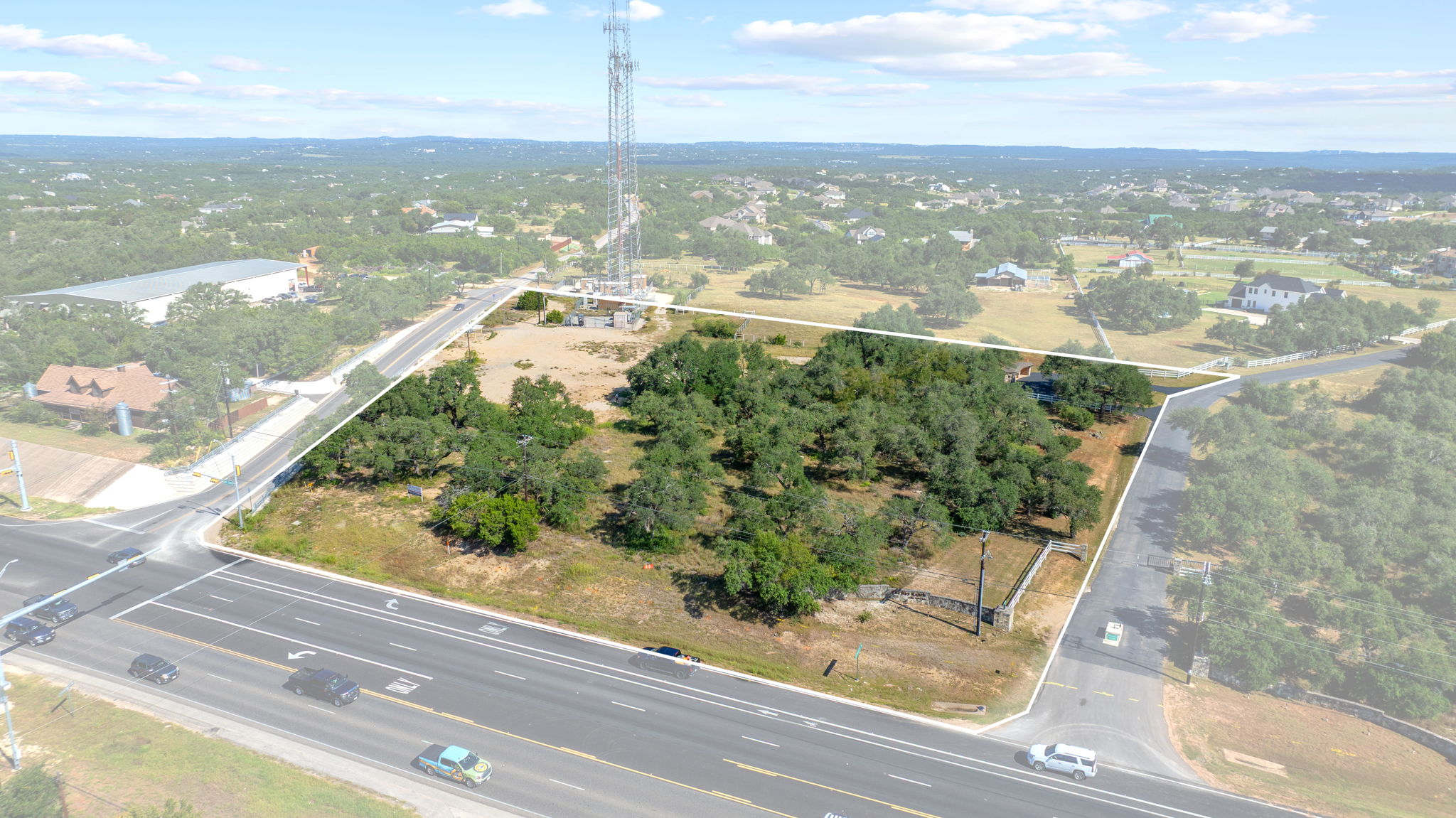 Tbd Tbd Tbd Troutwein Road Southwest Austin, TX 78737 - Photo 1 of 13 view of city from the balcony