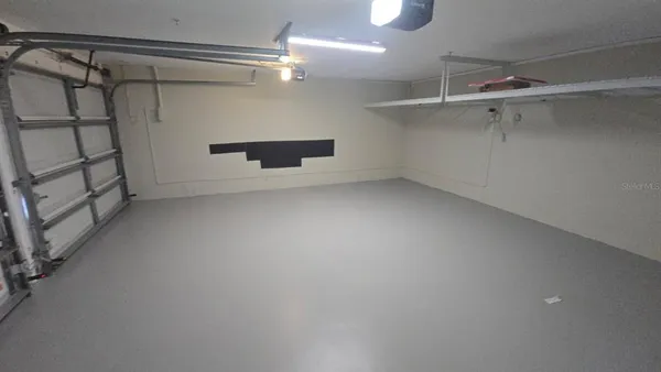a view of a room with walk in closet