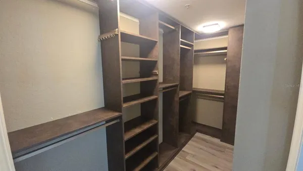 a view of walk in closet