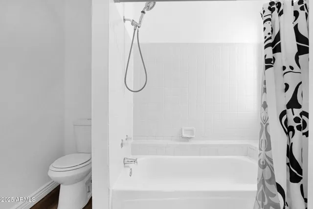 a view of small space with racks on the wall