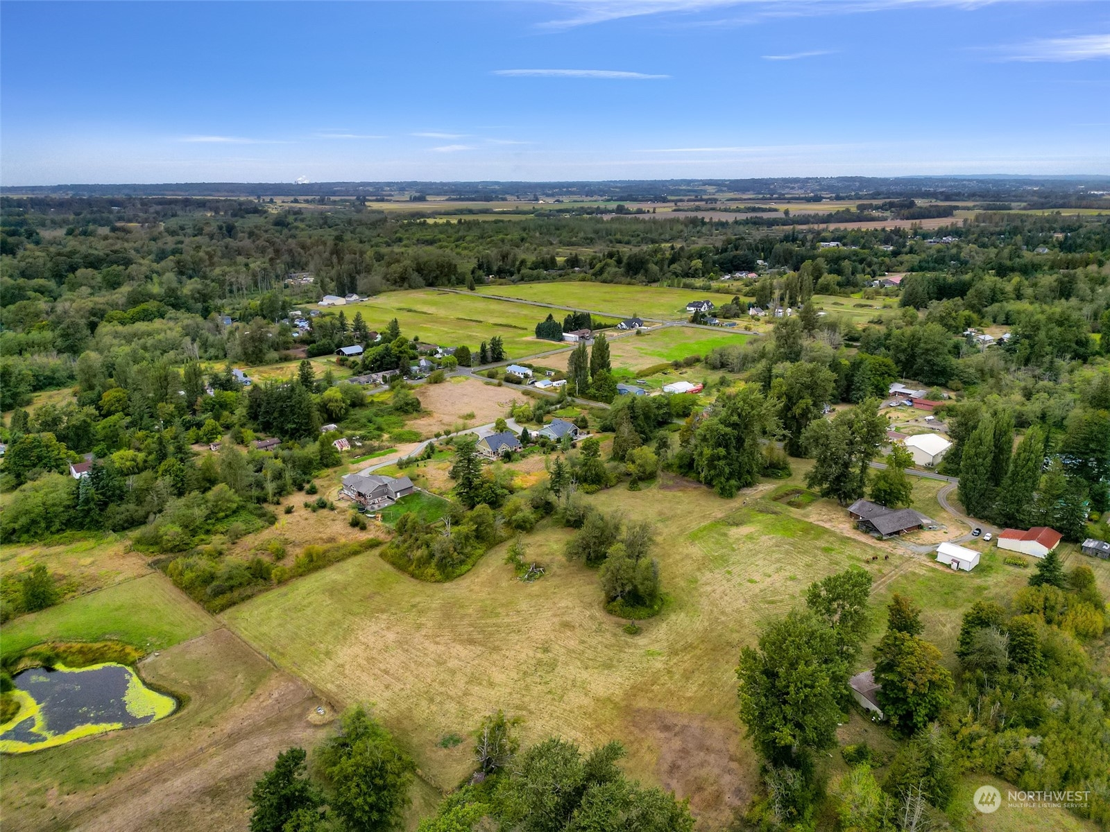 0 Bayon Road Bellingham, WA 98225 - Photo 5 of 21 a view of a city with lush green forest