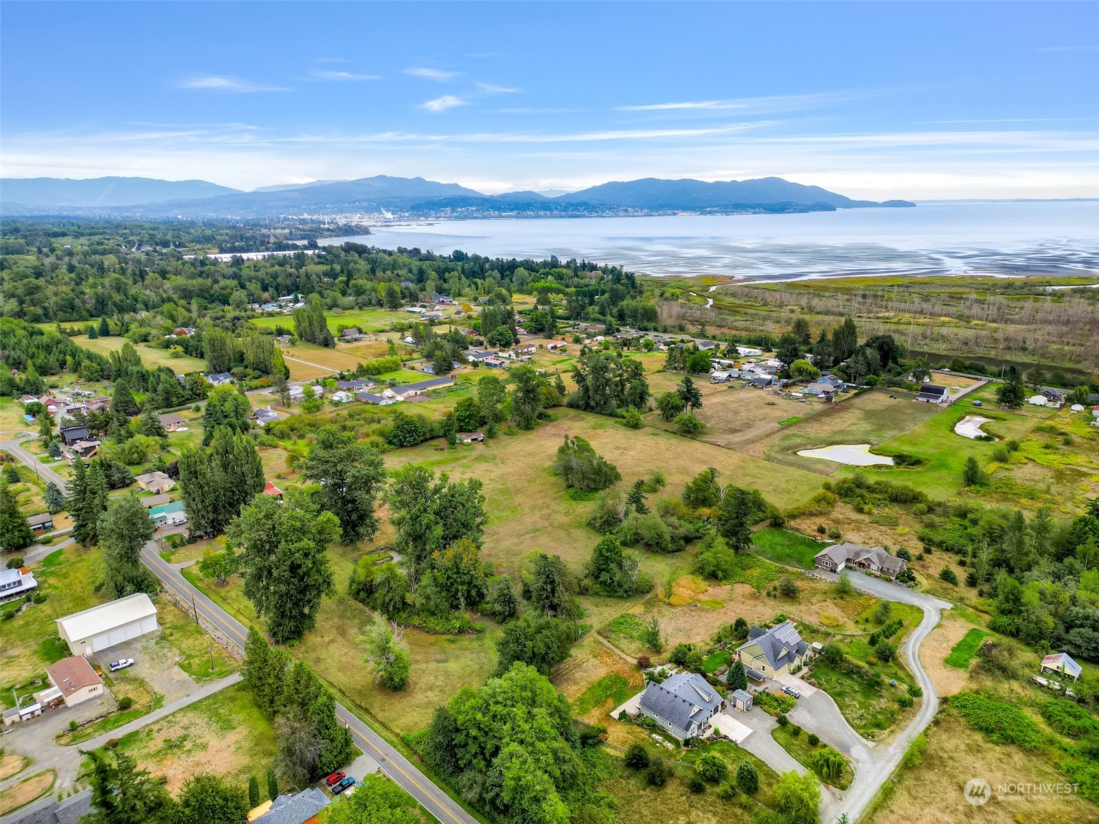 0 Bayon Road Bellingham, WA 98225 - Photo 9 of 21 a view of a city with mountains in the background
