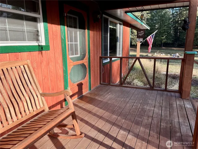 a view of outdoor space deck and patio