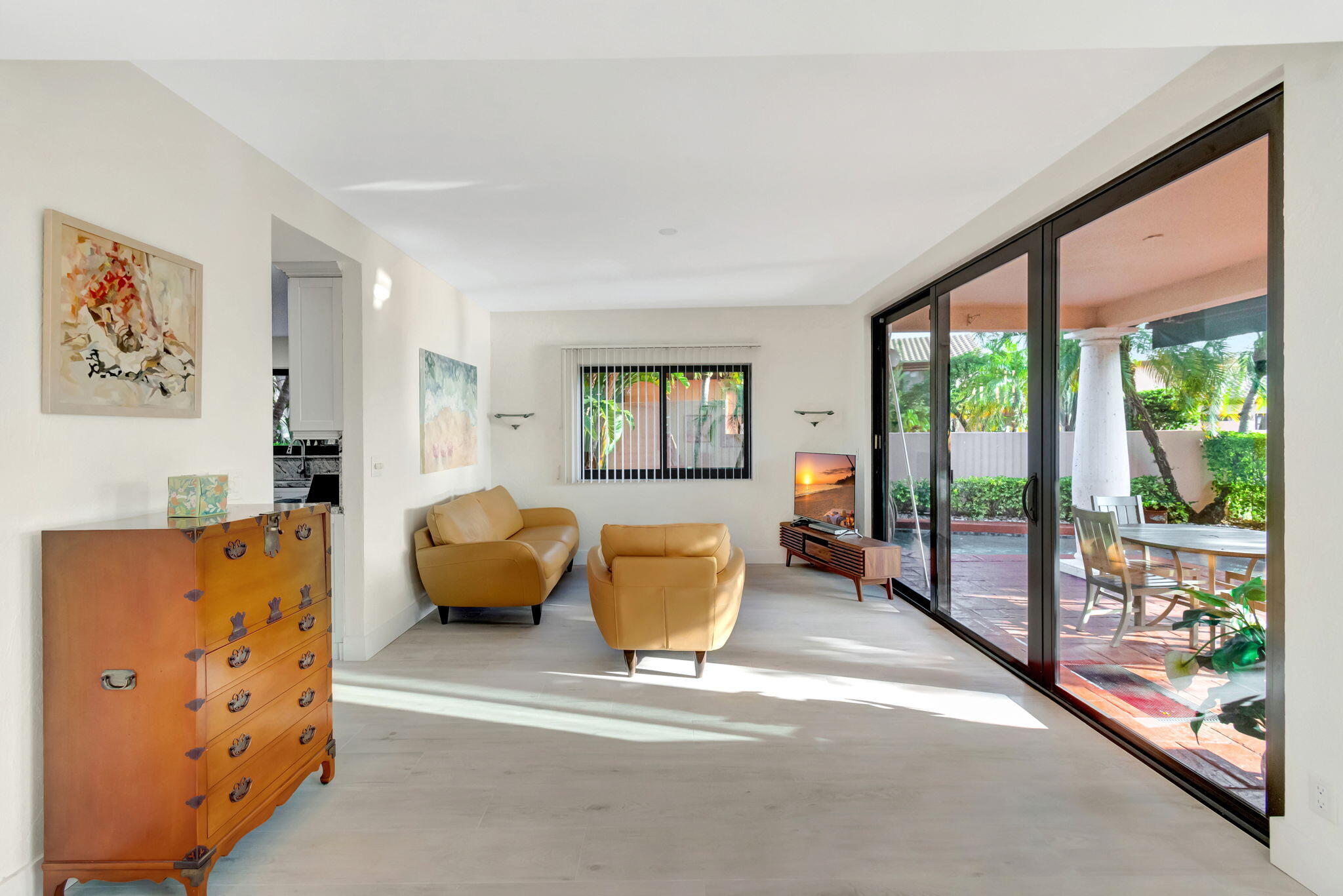 6427 Via Rosa Boca Raton, FL 33433 - Photo 18 of 80 a bedroom with furniture and a large window